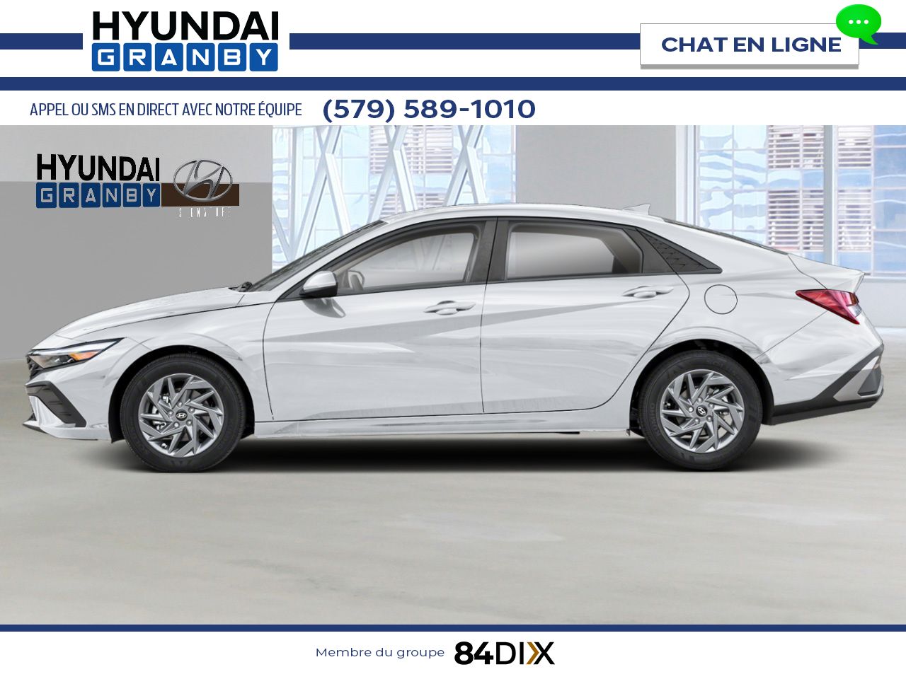 HYUNDAI Elantra 2025 Blanc Atlas Granby - photo #2