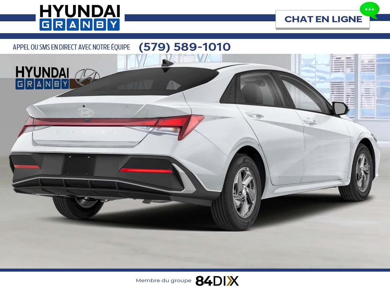 HYUNDAI Elantra 2025 Blanc Atlas Granby - photo #2