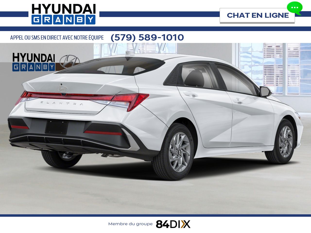 HYUNDAI Elantra 2025 Blanc Atlas Granby - photo #1