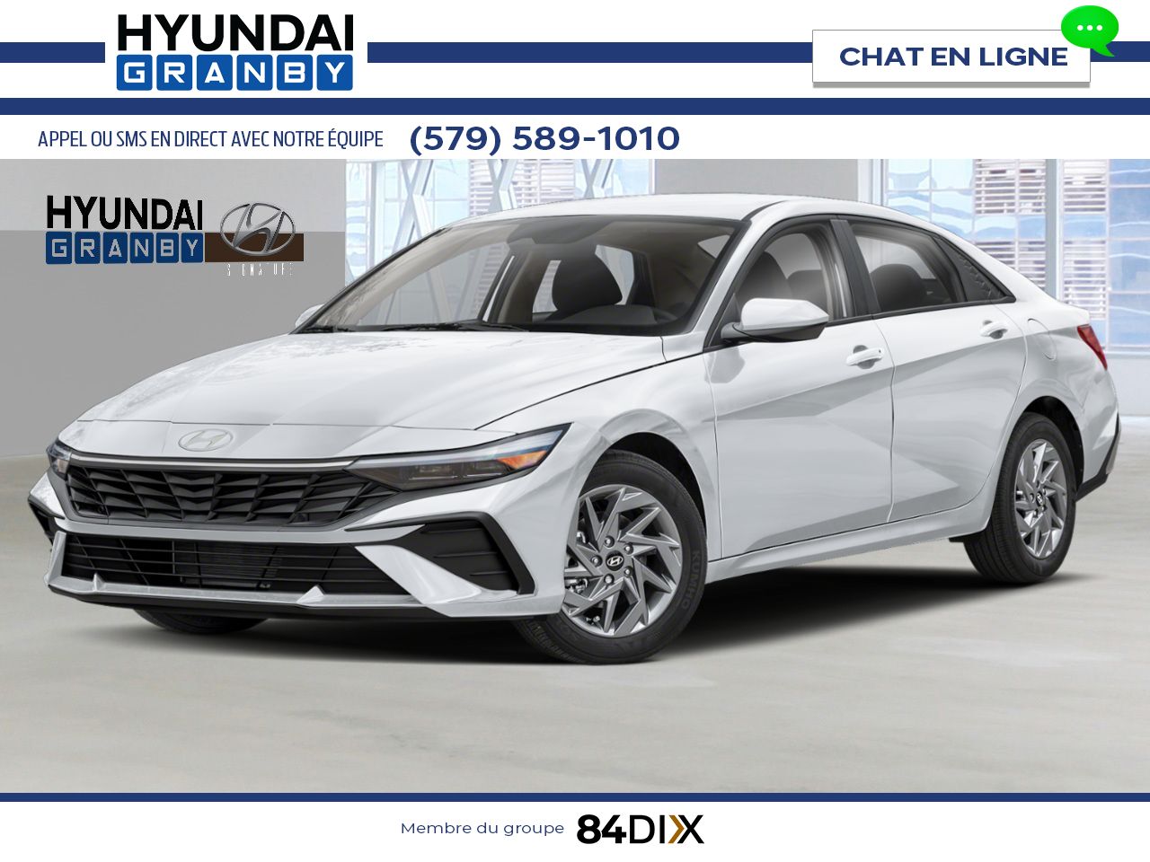 HYUNDAI Elantra 2025 Blanc Atlas Granby - photo #0