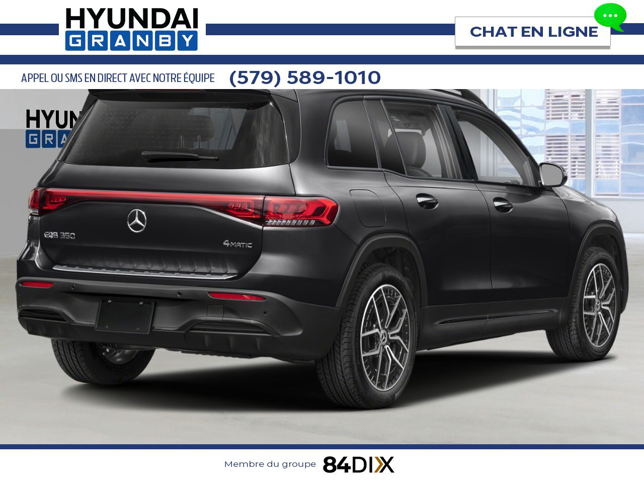 2023 MERCEDES-B EQB Cosmos Black Metallic Granby - photo #1