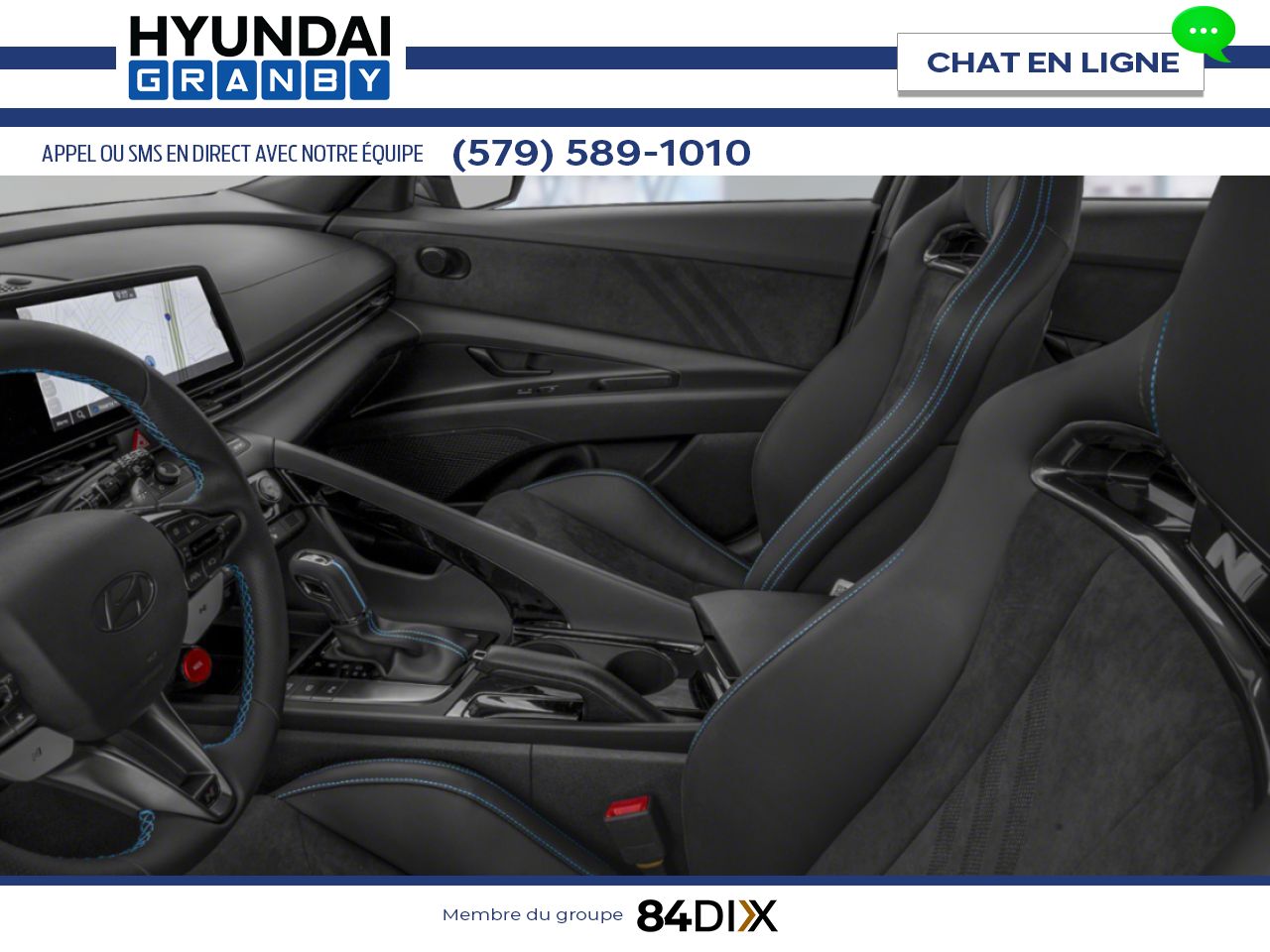 Hyundai Elantra N 2026 Noir abysse Granby - photo #10