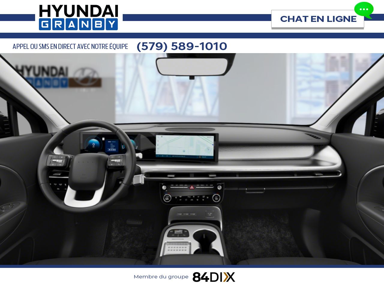 HYUNDAI IONIQ 9 2026 Blanc &agrave; th&eacute;matique Serenity Granby - photo #2