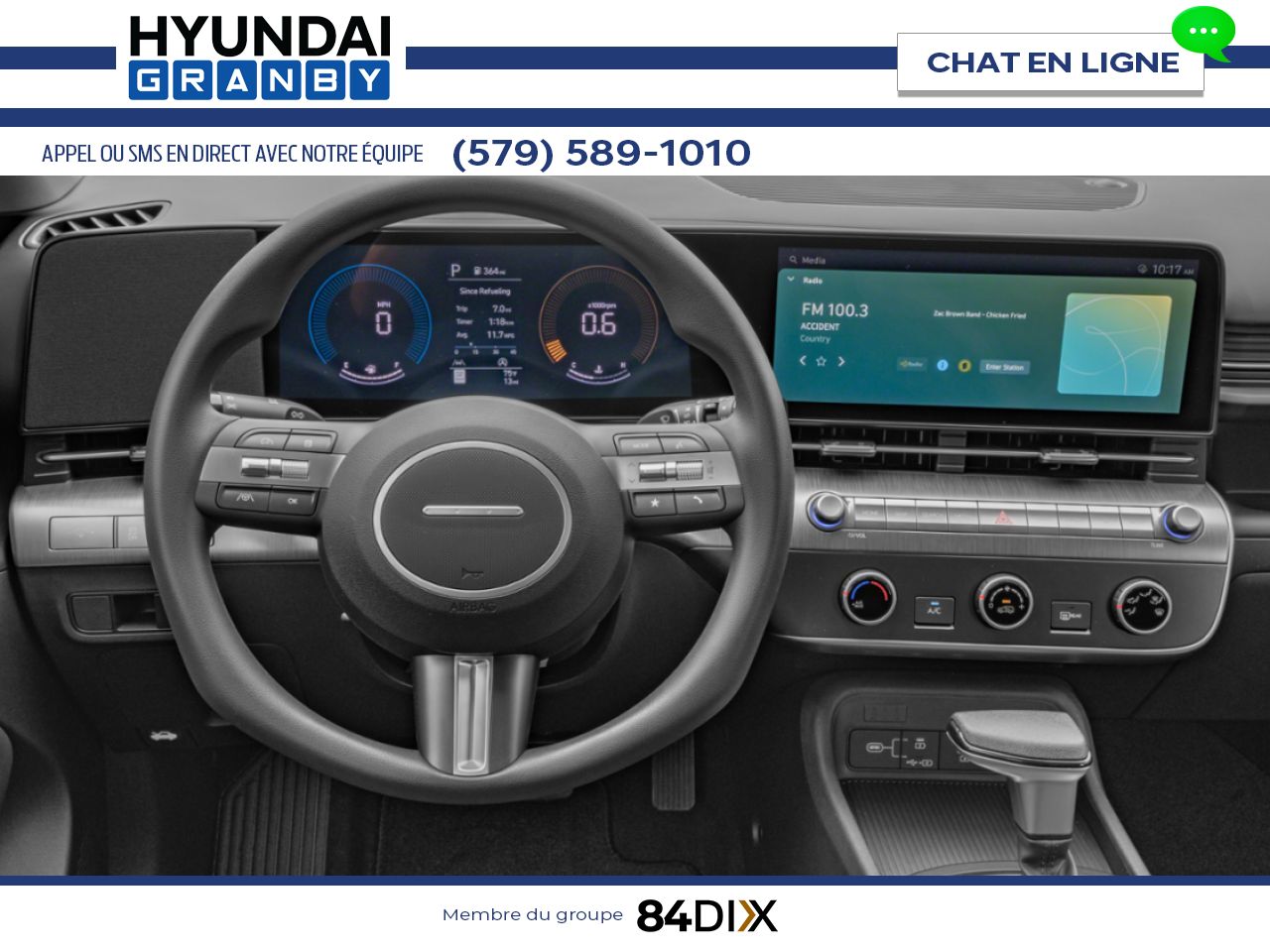 HYUNDAI Kona 2026 Rouge ultime Granby - photo #5