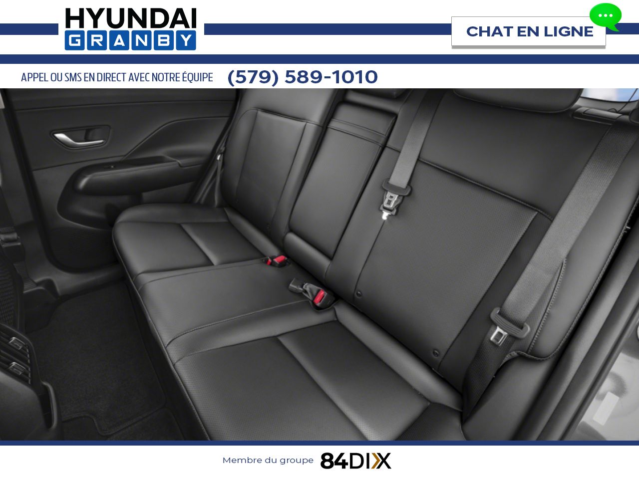 HYUNDAI Kona &eacute;lectrique 2026 Bleu Meta Granby - photo #10