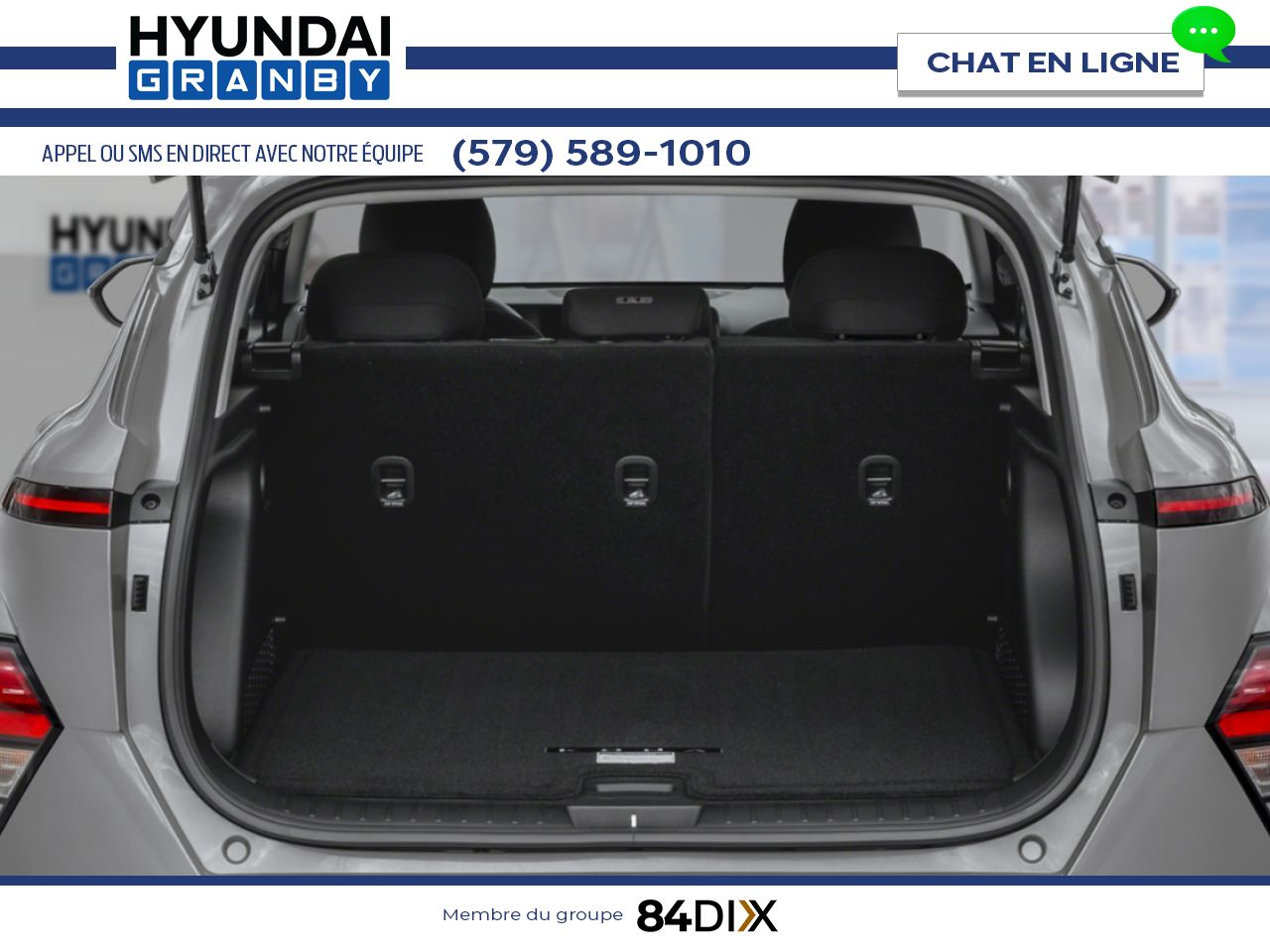 HYUNDAI Kona &eacute;lectrique 2026 Rouge ultime Granby - photo #8