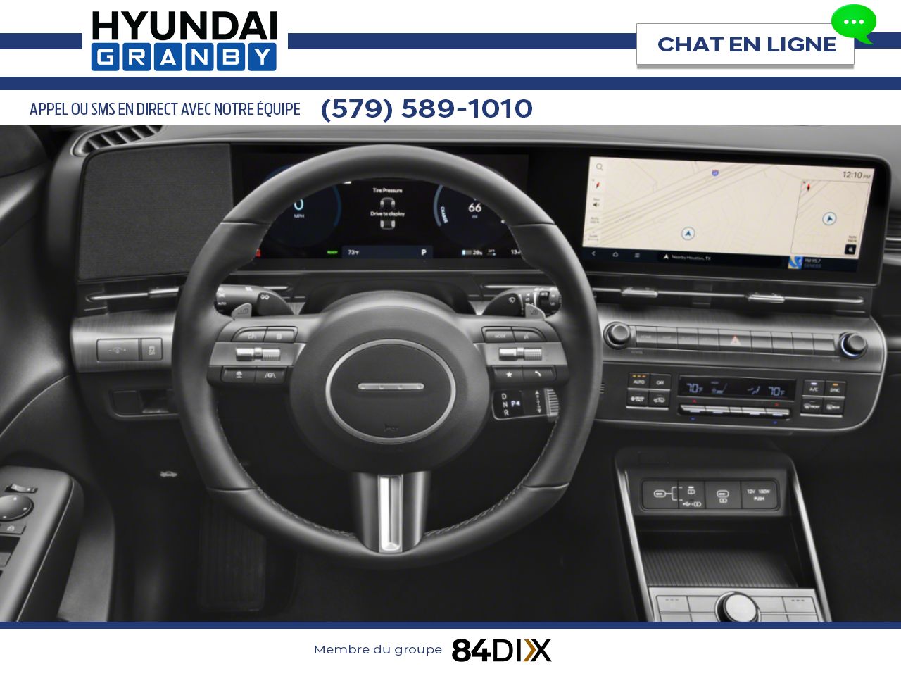 HYUNDAI Kona &eacute;lectrique 2026 Rouge ultime Granby - photo #3