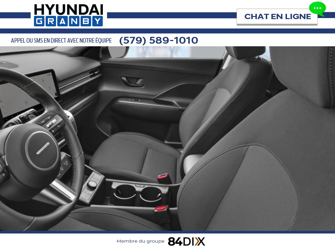 HYUNDAI Kona &eacute;lectrique 2026 Rouge ultime Granby - photo #7