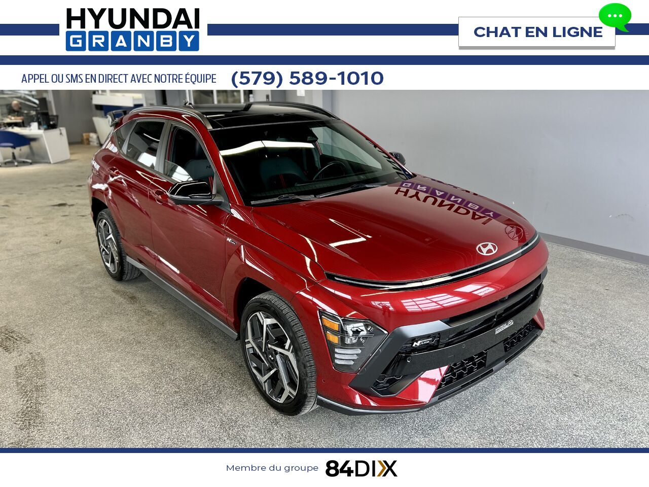 2024 Hyundai Kona Red Granby - photo #1