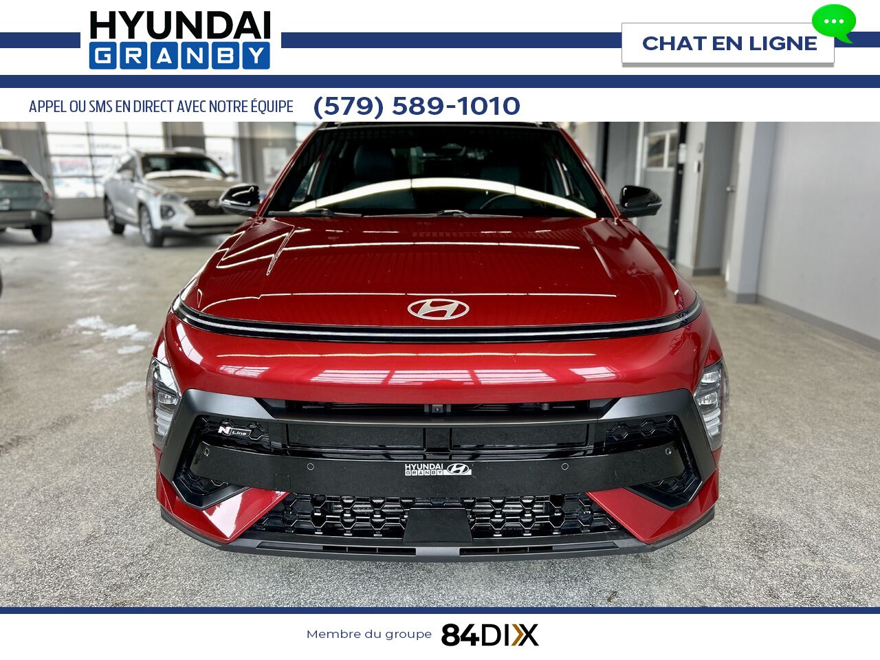 2024 Hyundai Kona Red Granby - photo #2