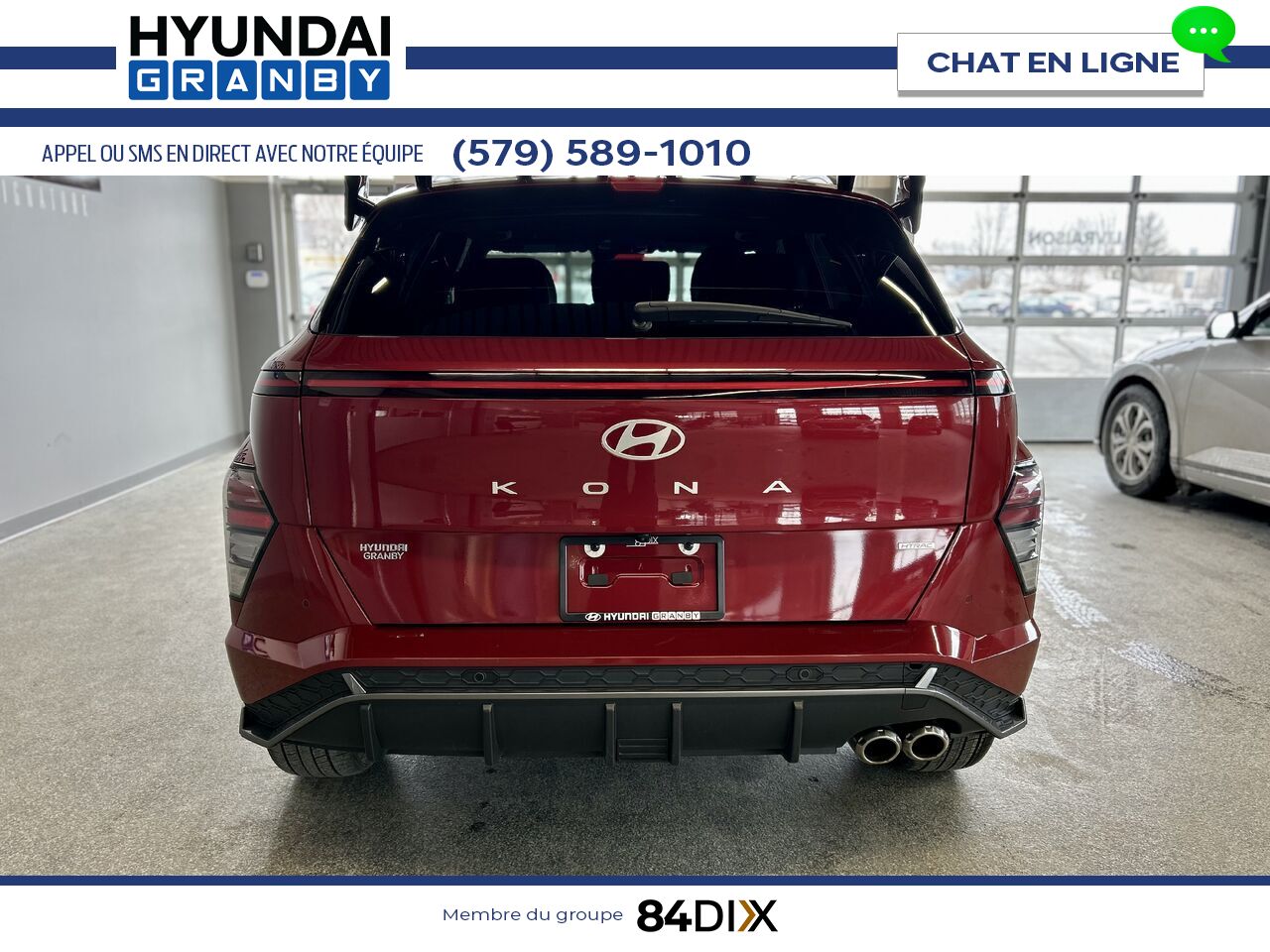 2024 Hyundai Kona Red Granby - photo #5