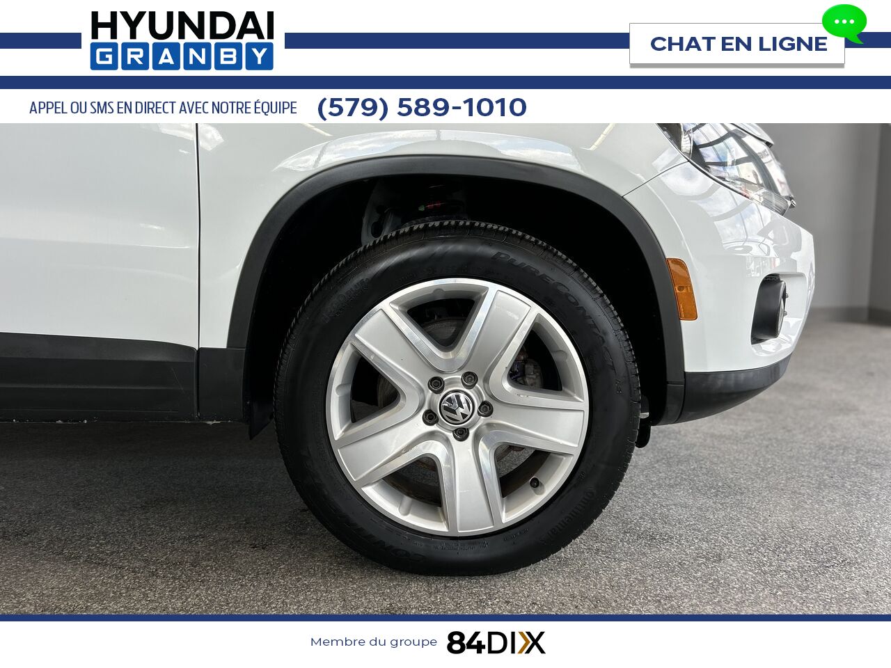 2016 Volkswagen Tiguan White Granby - photo #7