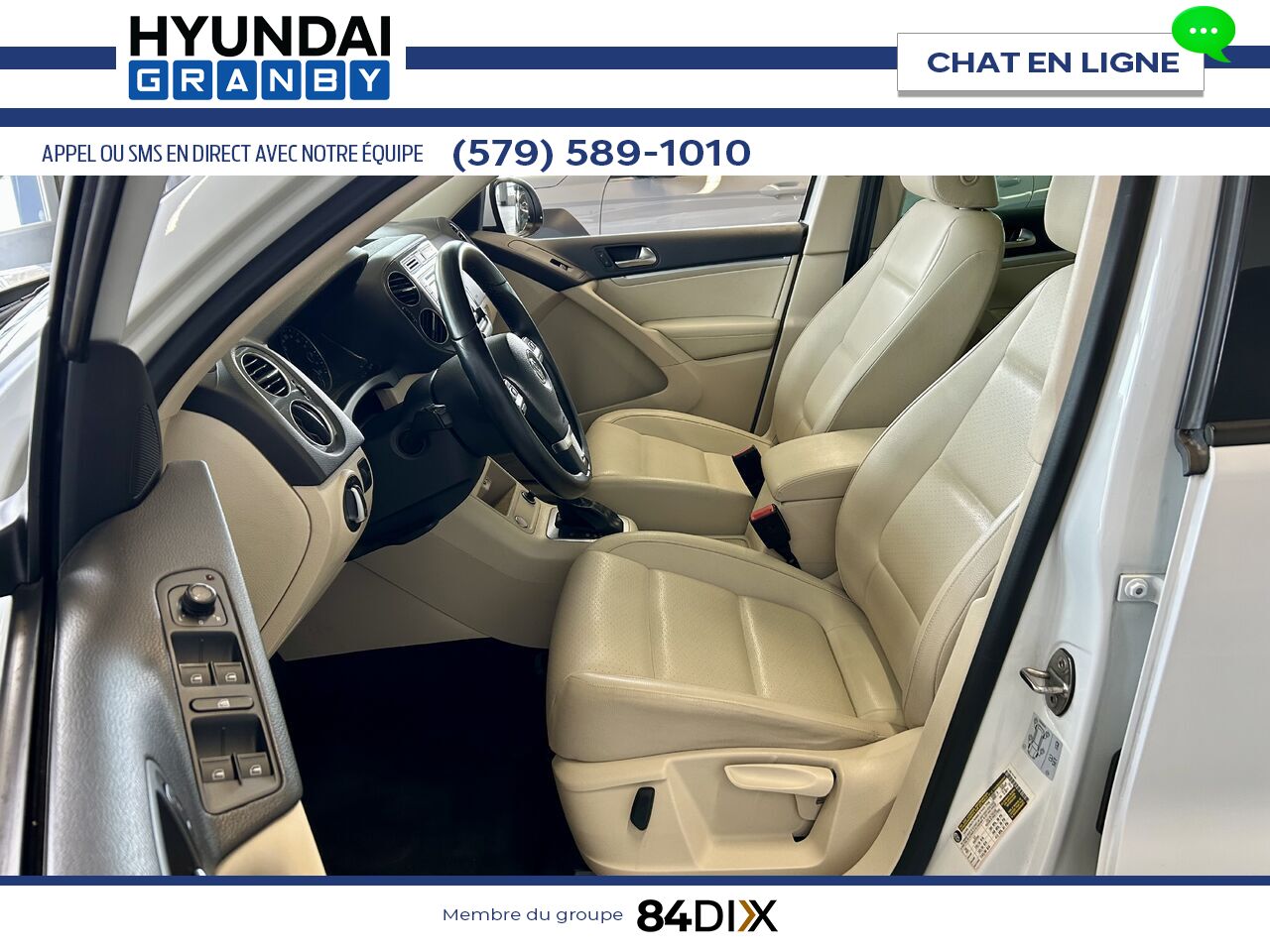 2016 Volkswagen Tiguan White Granby - photo #10