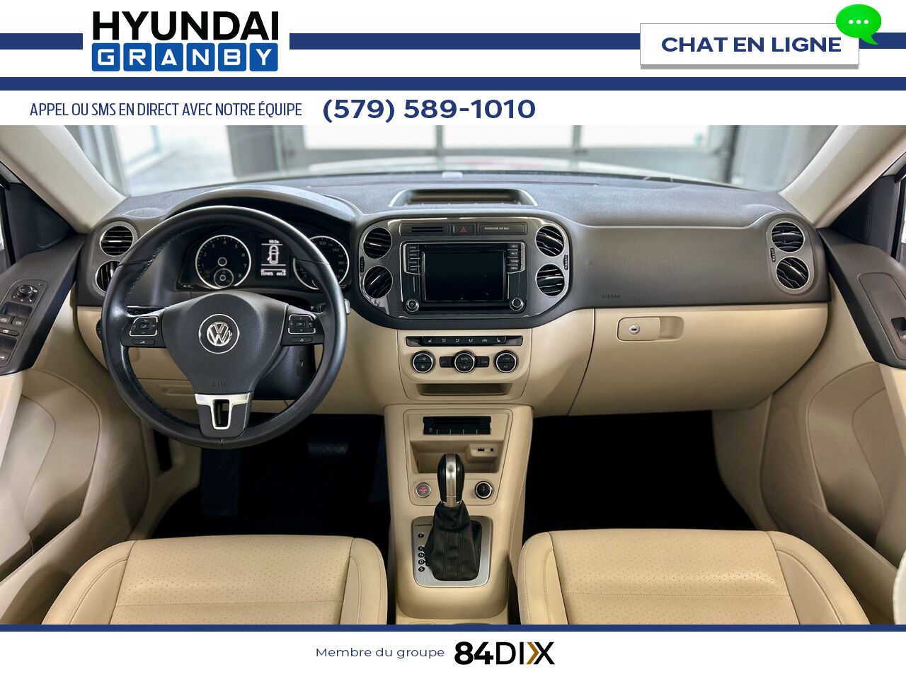 2016 Volkswagen Tiguan White Granby - photo #14