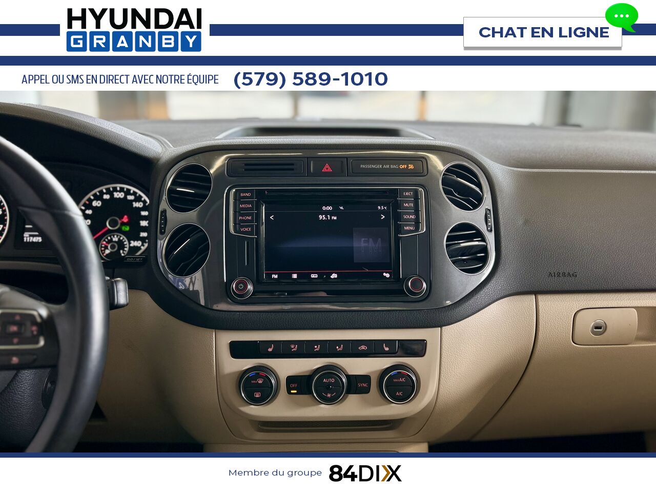 2016 Volkswagen Tiguan White Granby - photo #19