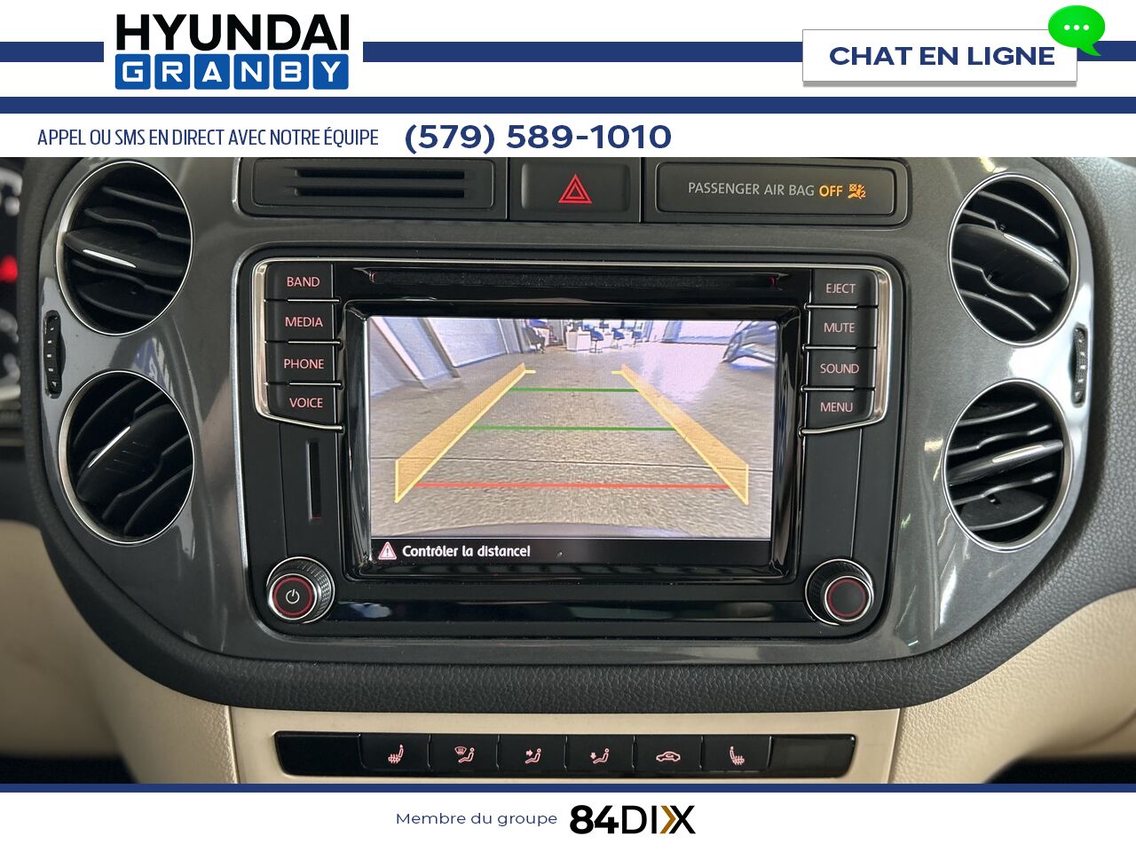 2016 Volkswagen Tiguan White Granby - photo #20