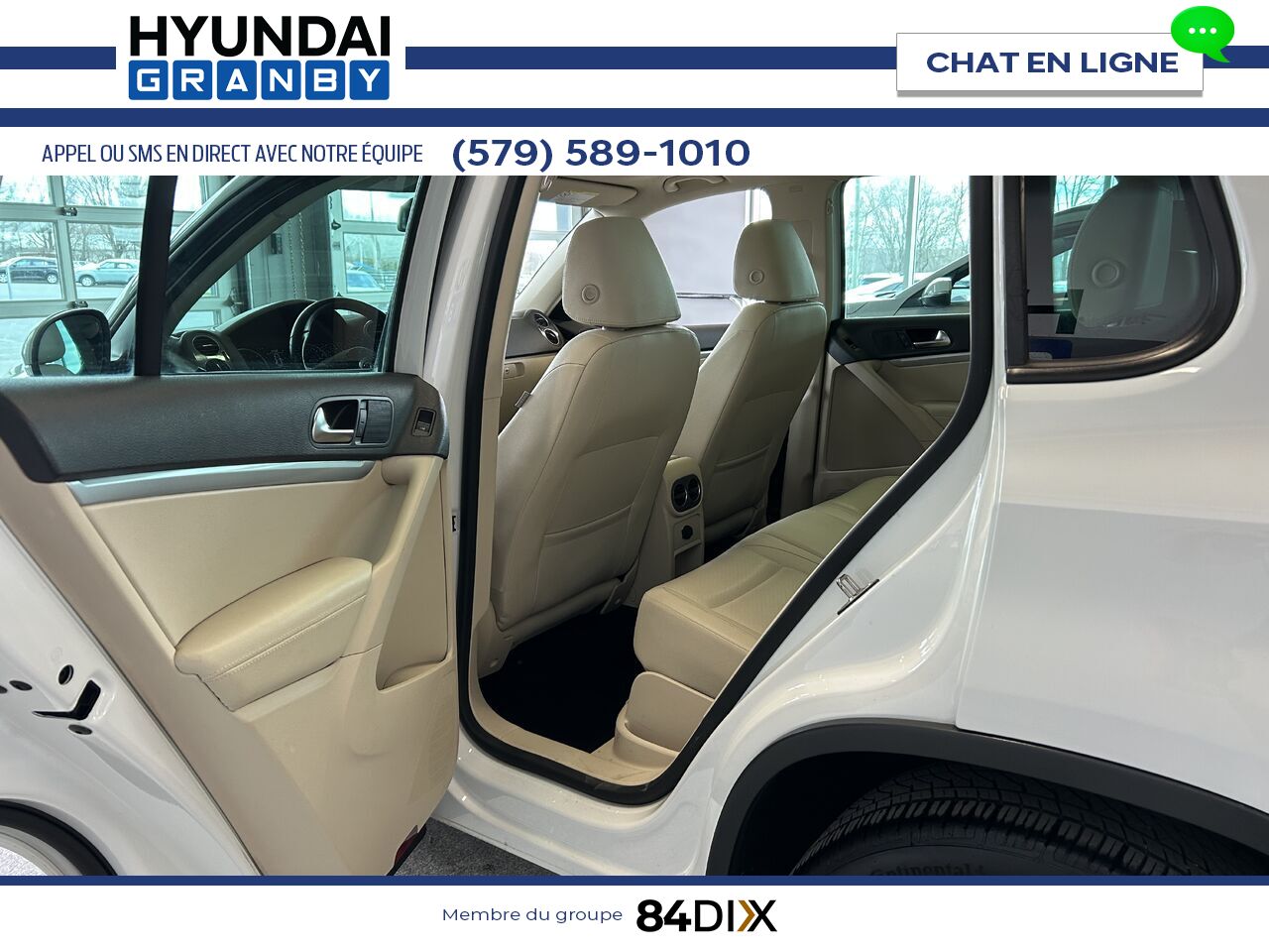 2016 Volkswagen Tiguan White Granby - photo #30