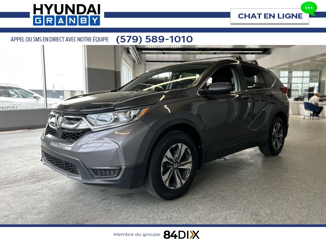 Honda CR-V 2017 Gris Granby - photo #3