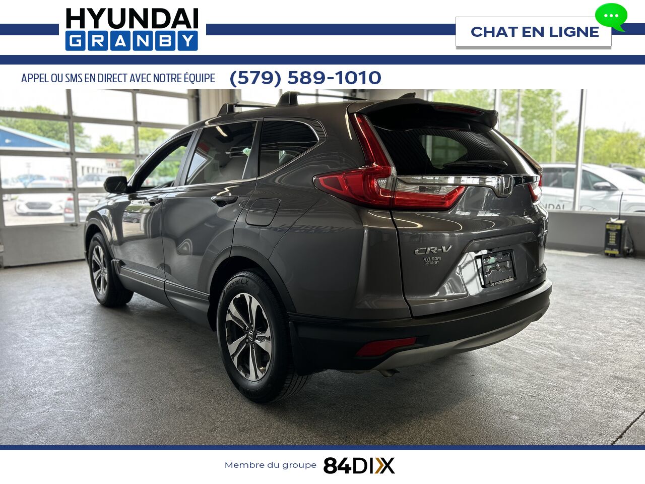 Honda CR-V 2017 Gris Granby - photo #4