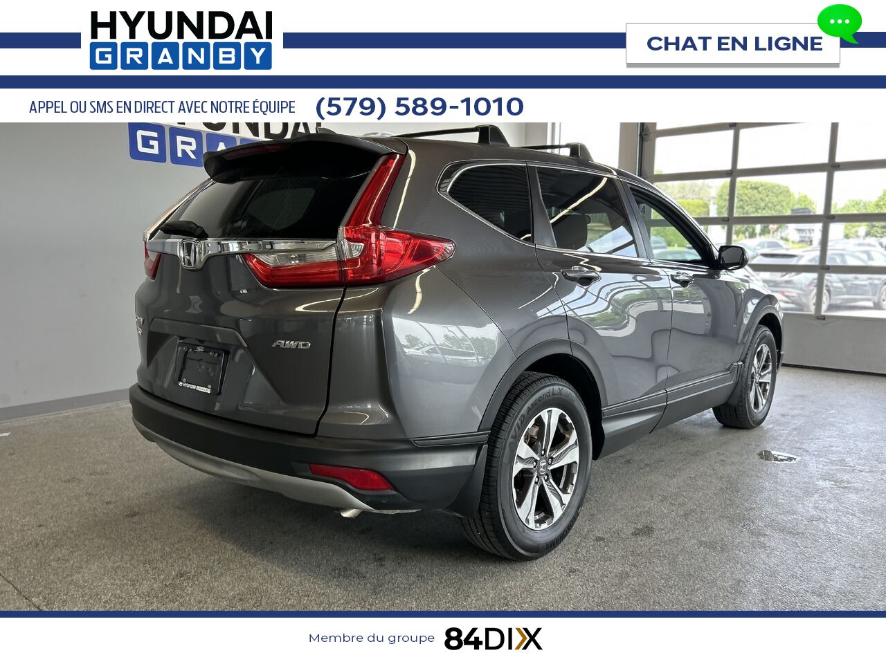 Honda CR-V 2017 Gris Granby - photo #6