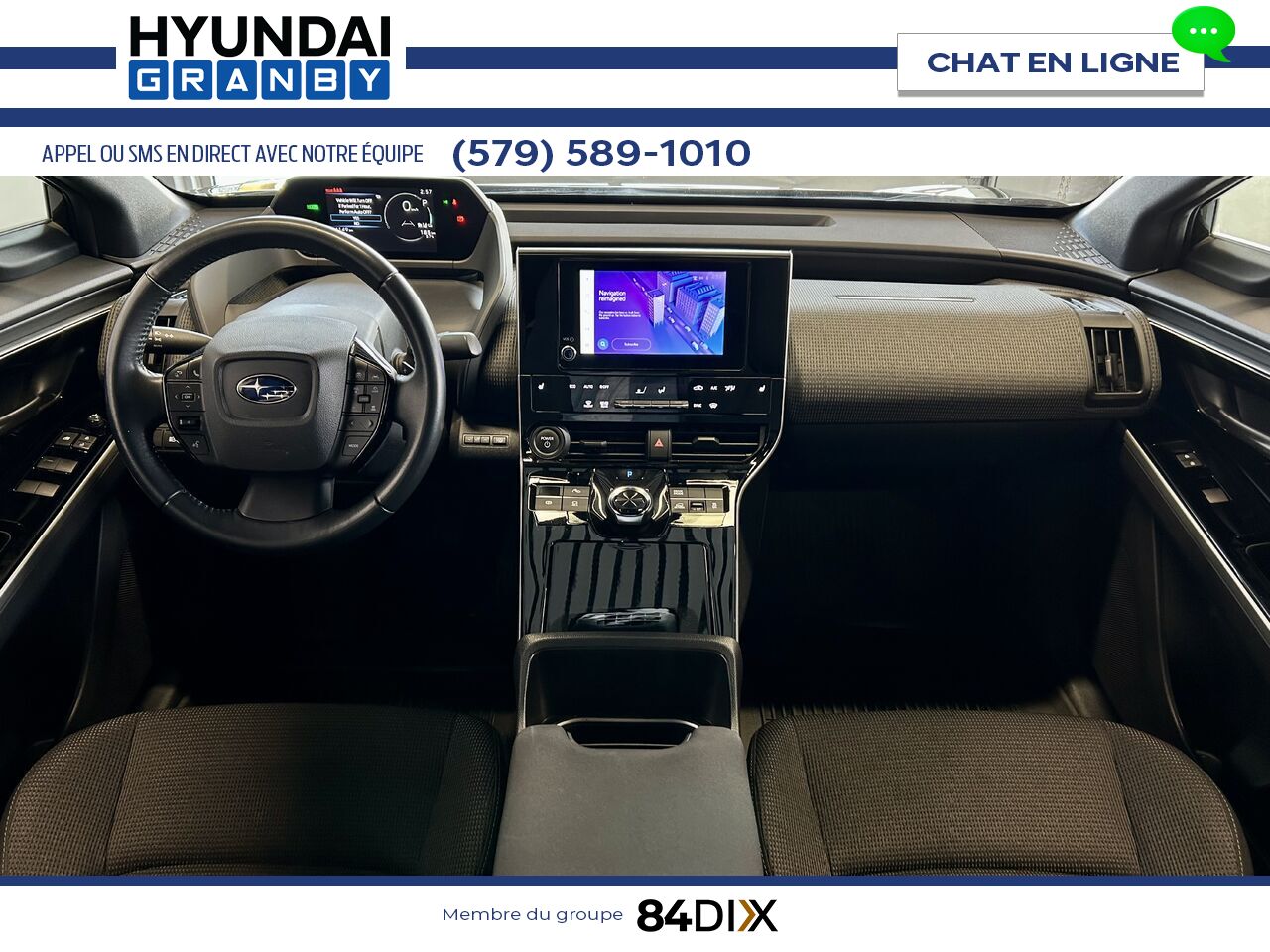 Subaru Solterra 2023 Noir Granby - photo #12