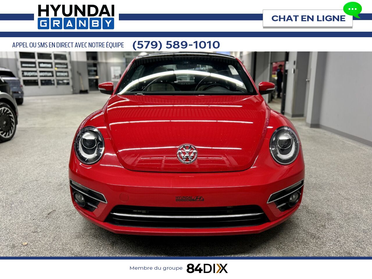 Volkswagen Beetle 2018 Rouge Granby - photo #2