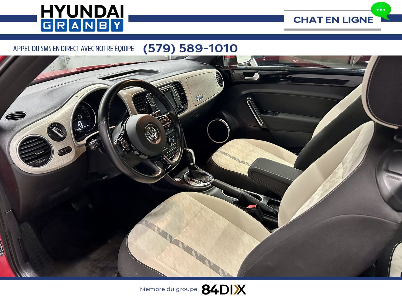 Volkswagen Beetle 2018 Rouge Granby - photo #9