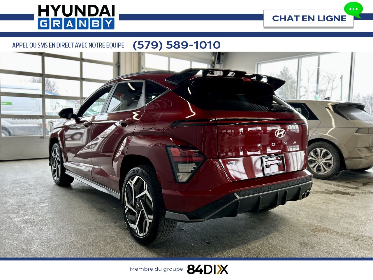 2024 Hyundai Kona Red Granby - photo #4