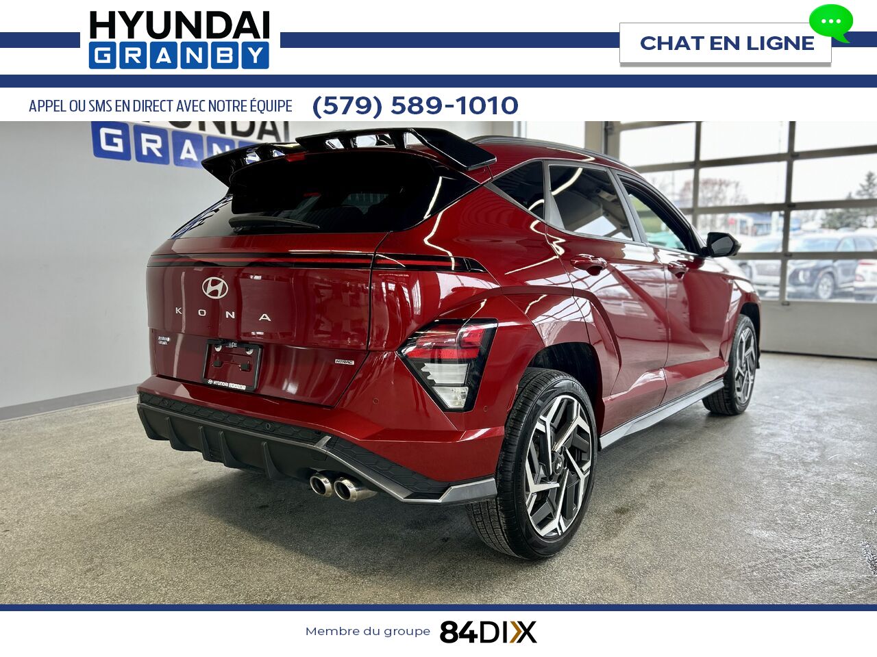 2024 Hyundai Kona Red Granby - photo #6