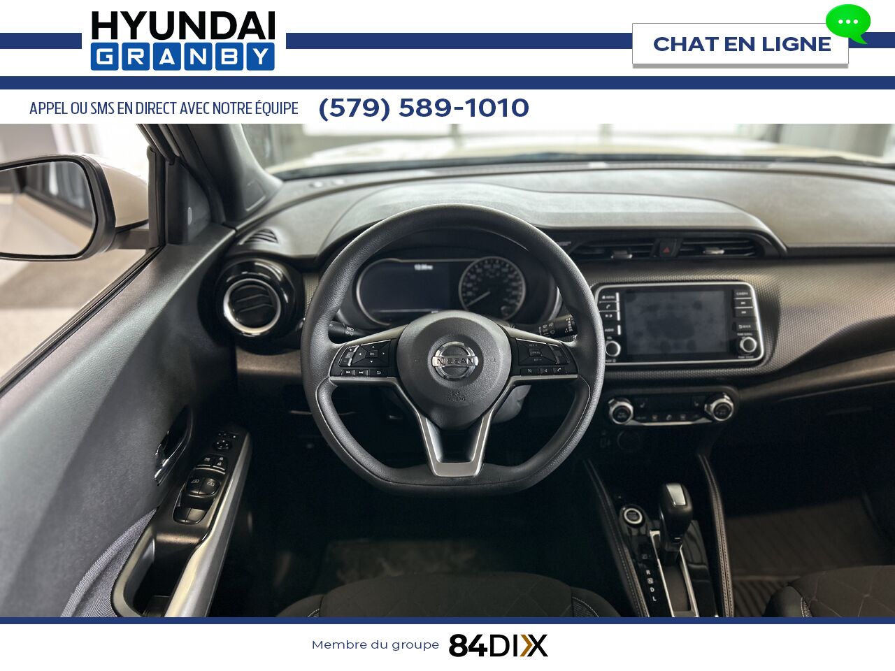 Nissan Kicks 2020 Blanc Granby - photo #14
