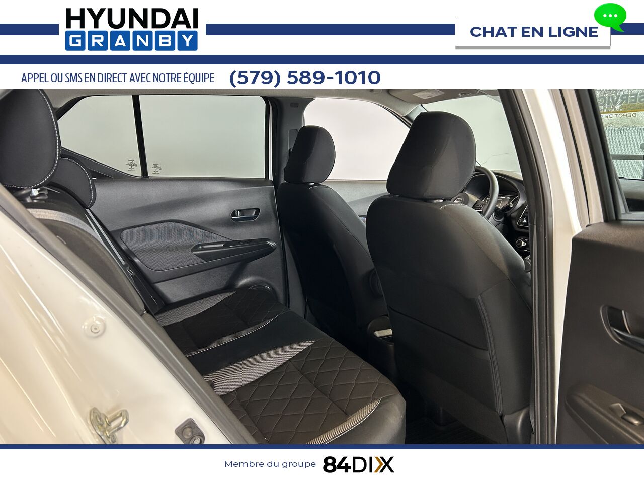 Nissan Kicks 2020 Blanc Granby - photo #23