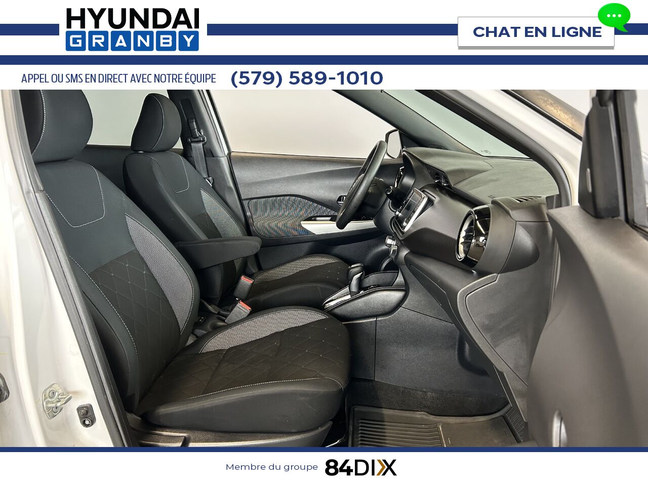 Nissan Kicks 2020 Blanc Granby - photo #21