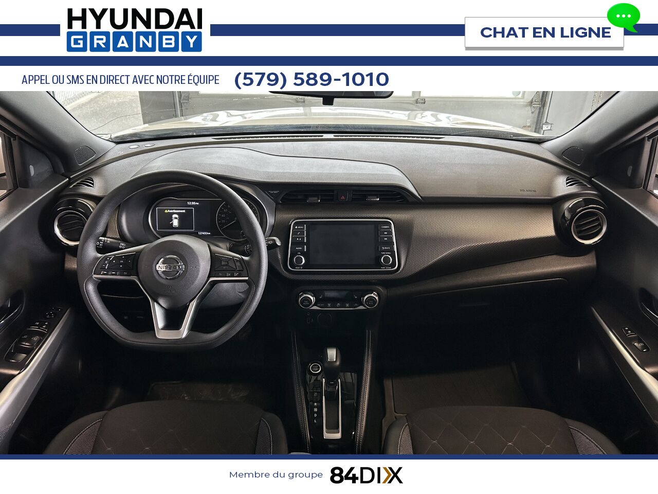 Nissan Kicks 2020 Blanc Granby - photo #13