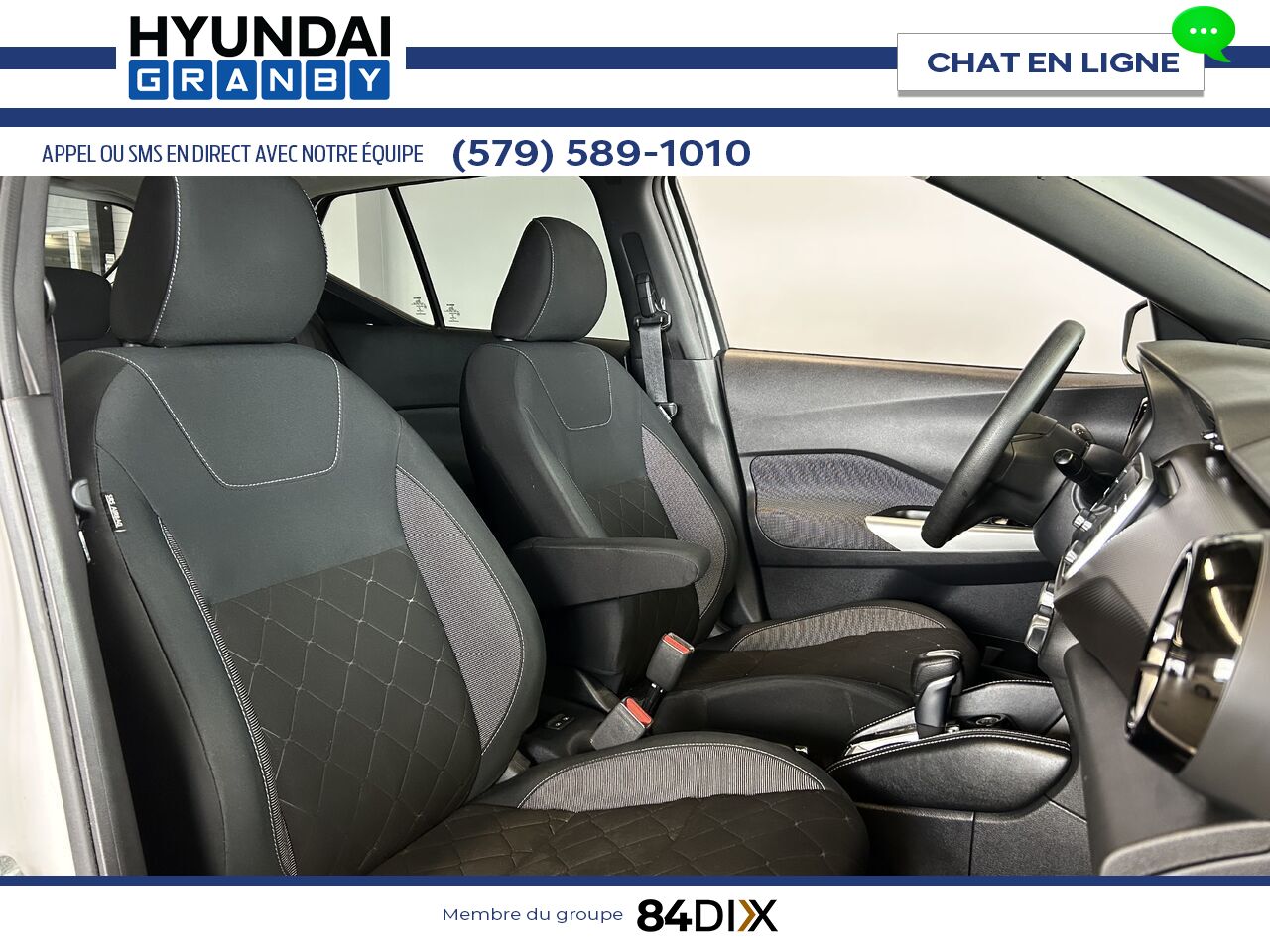 Nissan Kicks 2020 Blanc Granby - photo #22