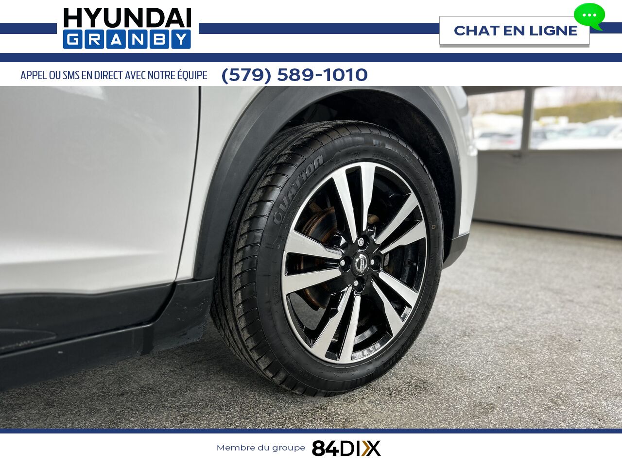 Nissan Kicks 2020 Blanc Granby - photo #9
