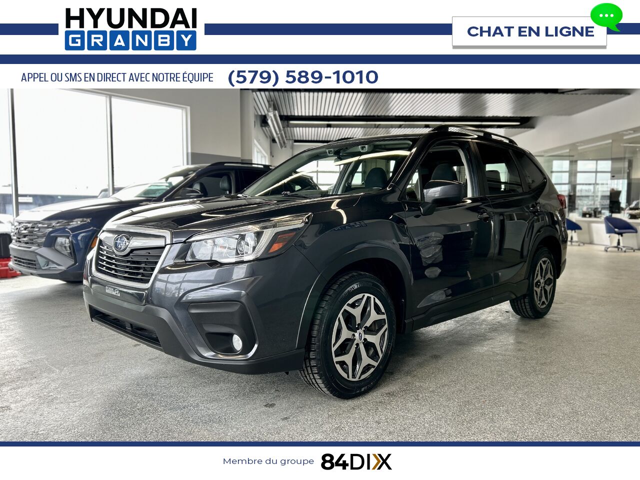 2019 Subaru Forester Blue Granby - photo #3