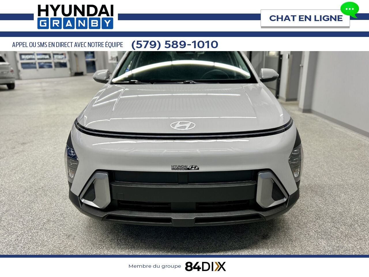 Hyundai Kona 2025 Gris Granby - photo #2