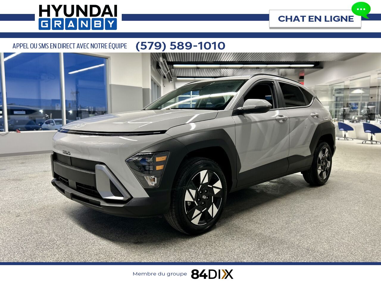 Hyundai Kona 2025 Gris Granby - photo #3
