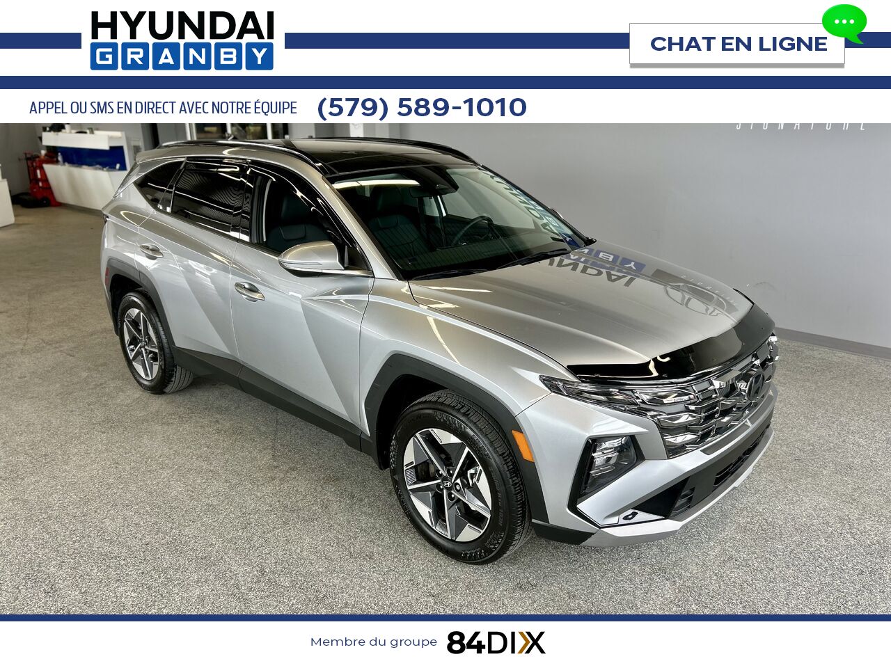 2025 Hyundai Tucson Silver Granby - photo #1