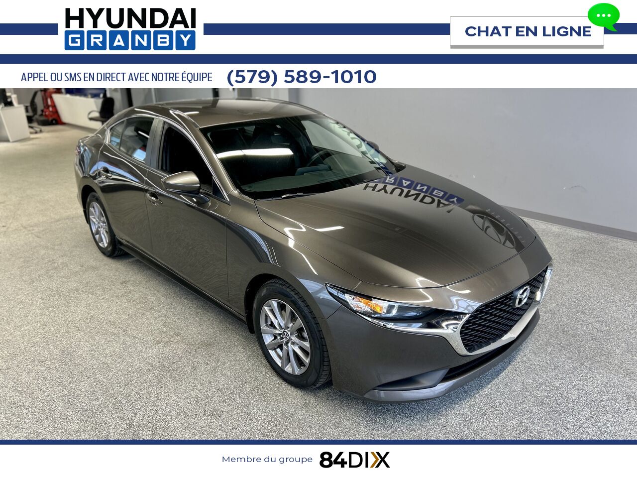 Mazda Mazda3 2020 Gris Granby - photo #1