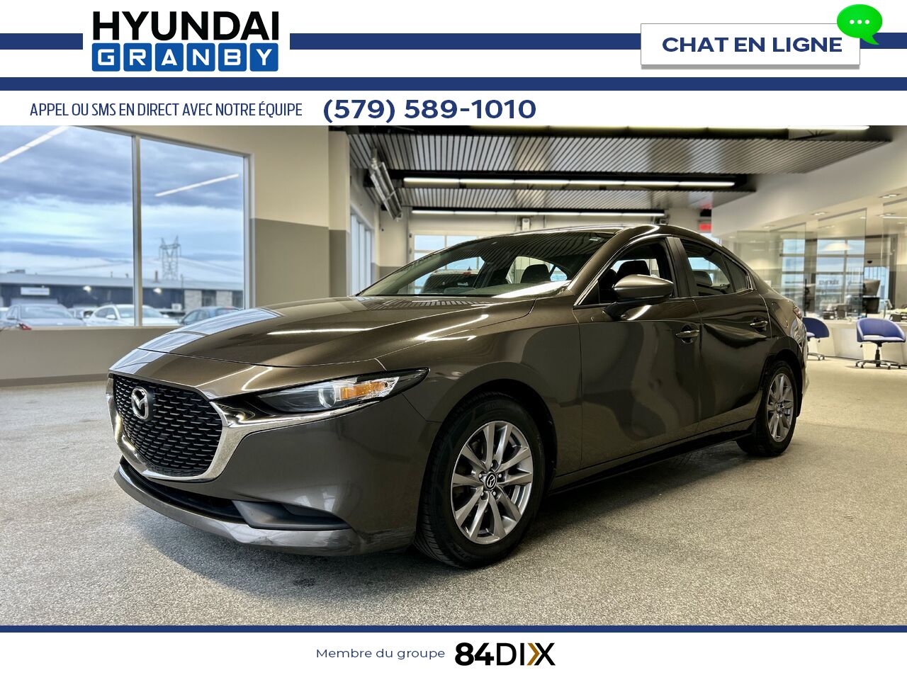 Mazda Mazda3 2020 Gris Granby - photo #3