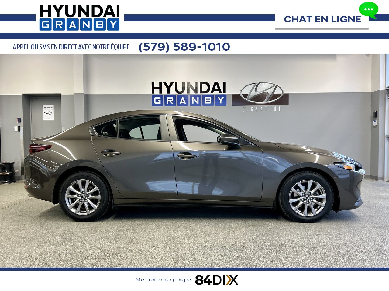 Mazda Mazda3 2020 Gris Granby - photo #7