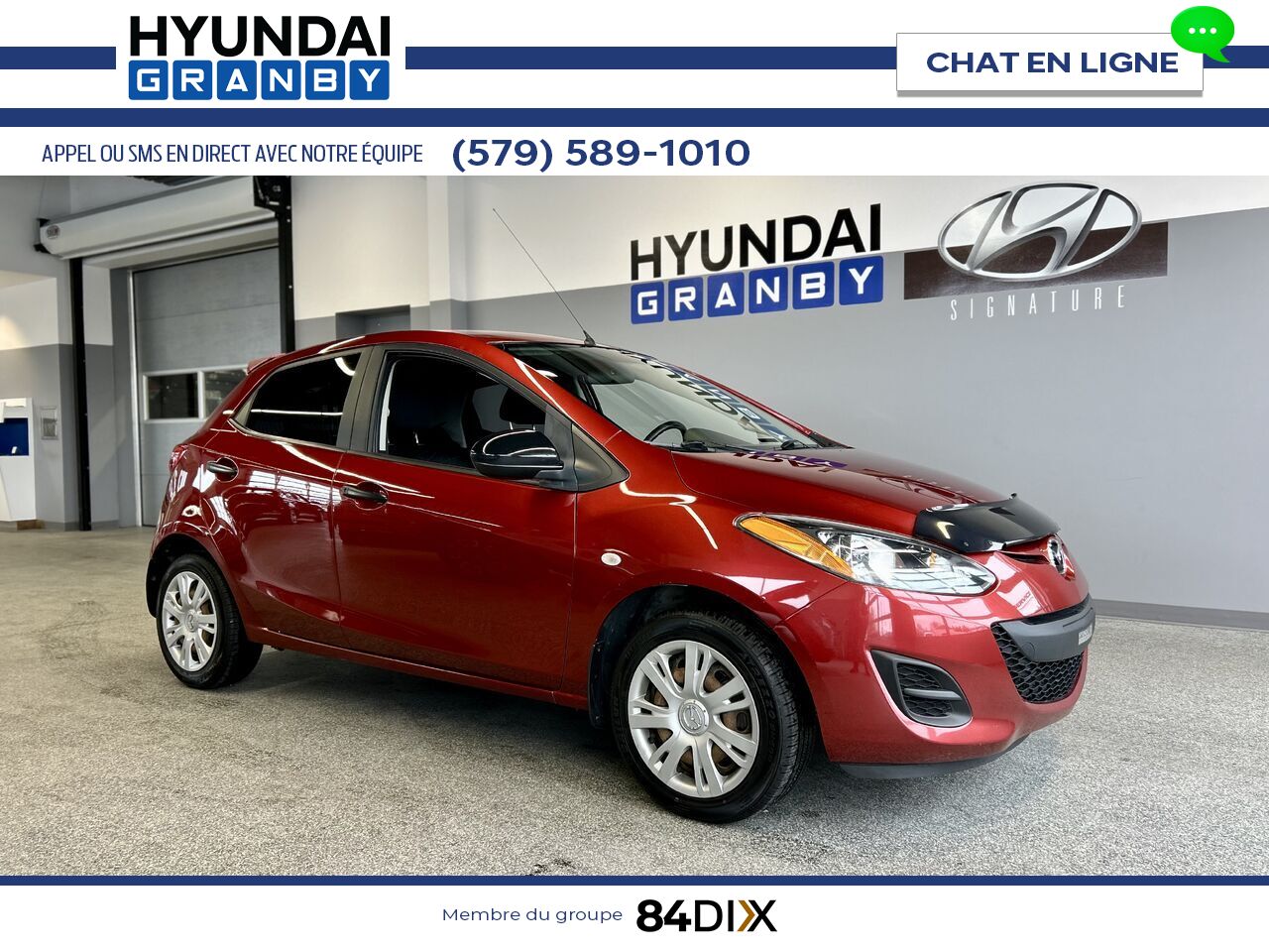 Mazda Mazda2 2014 Rouge Granby - photo #0