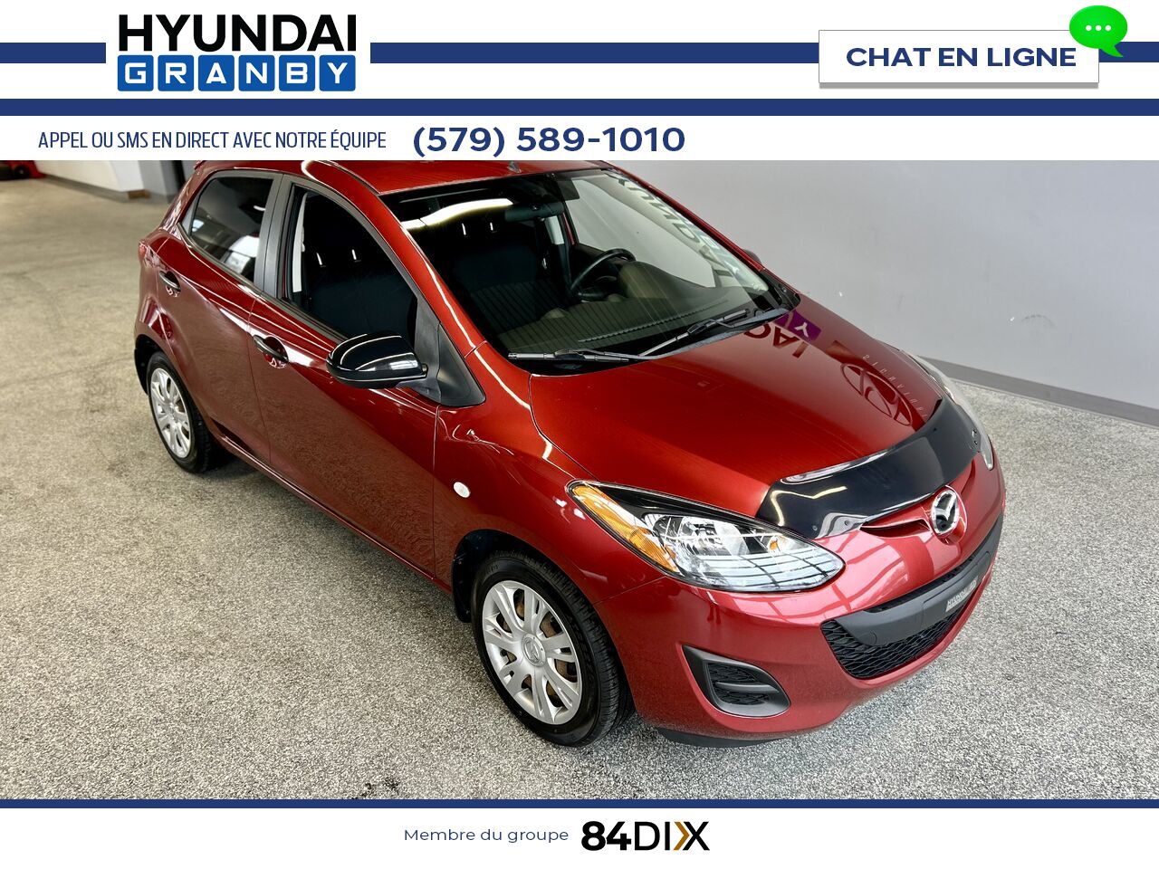 Mazda Mazda2 2014 Rouge Granby - photo #1