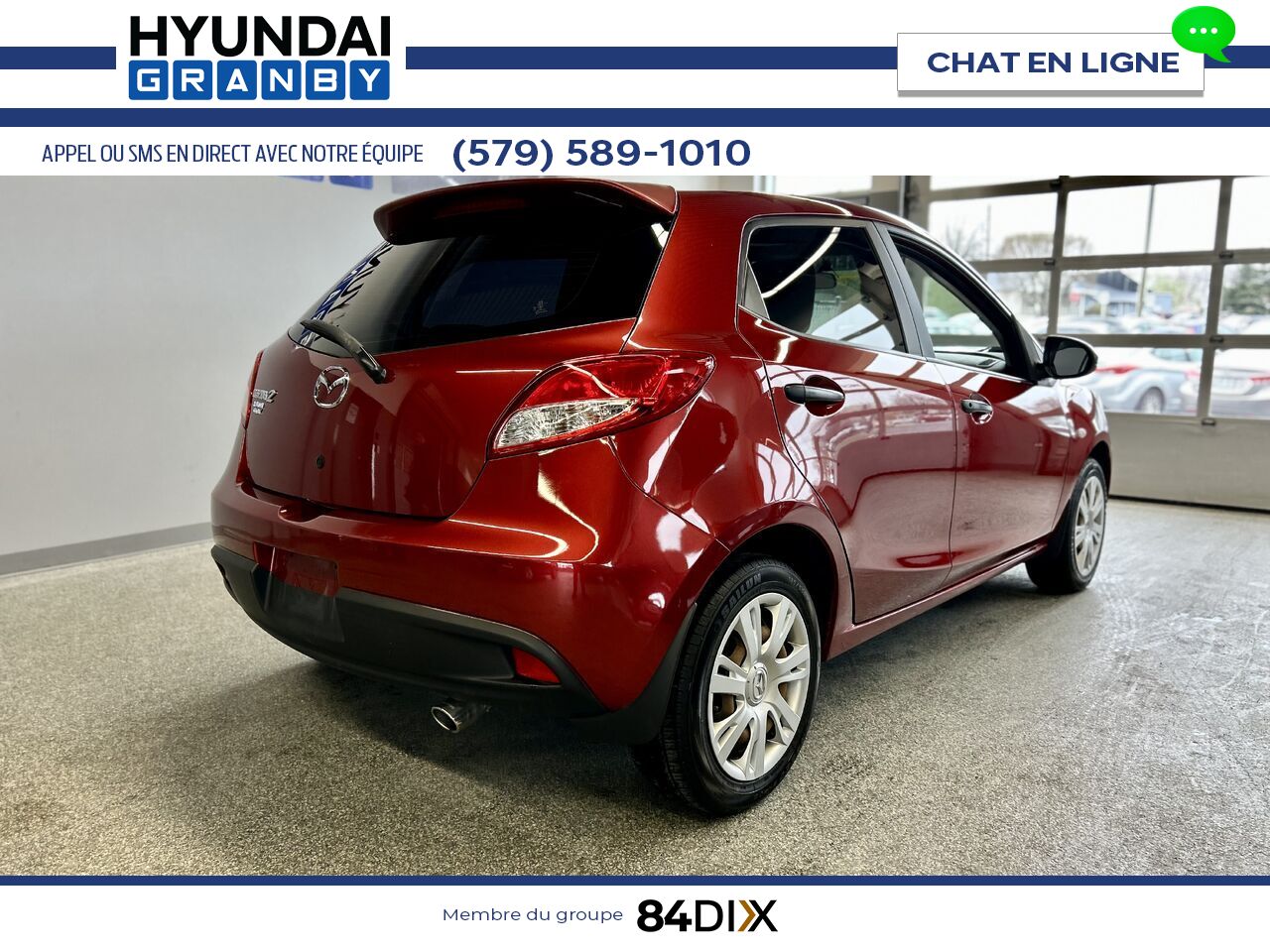 Mazda Mazda2 2014 Rouge Granby - photo #6