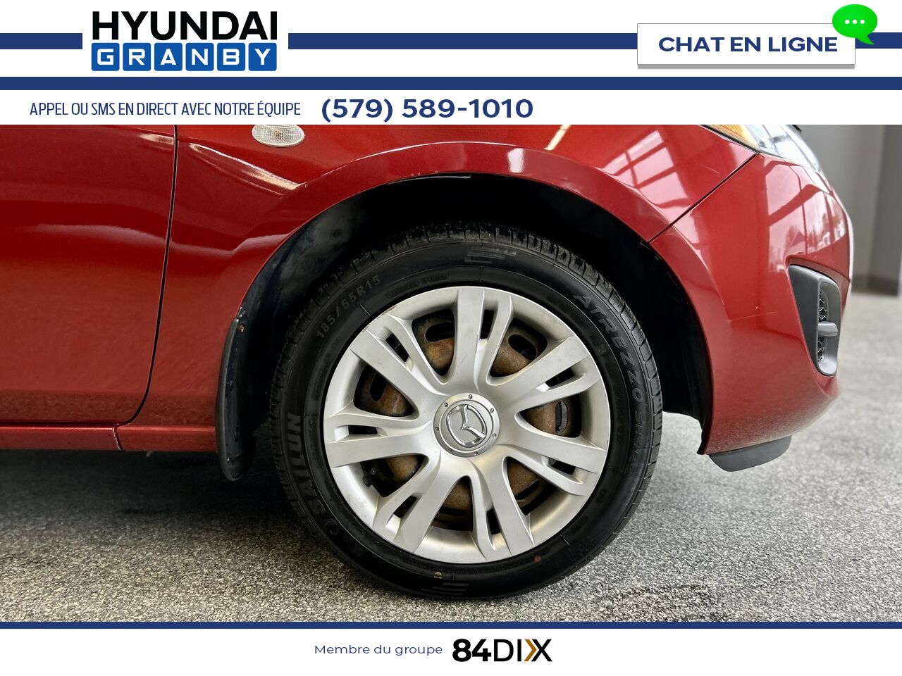 Mazda Mazda2 2014 Rouge Granby - photo #7