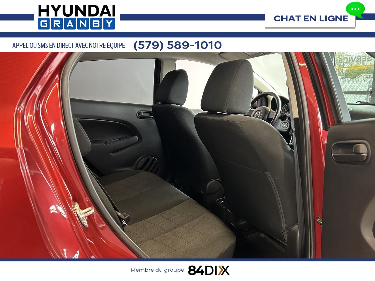 Mazda Mazda2 2014 Rouge Granby - photo #19