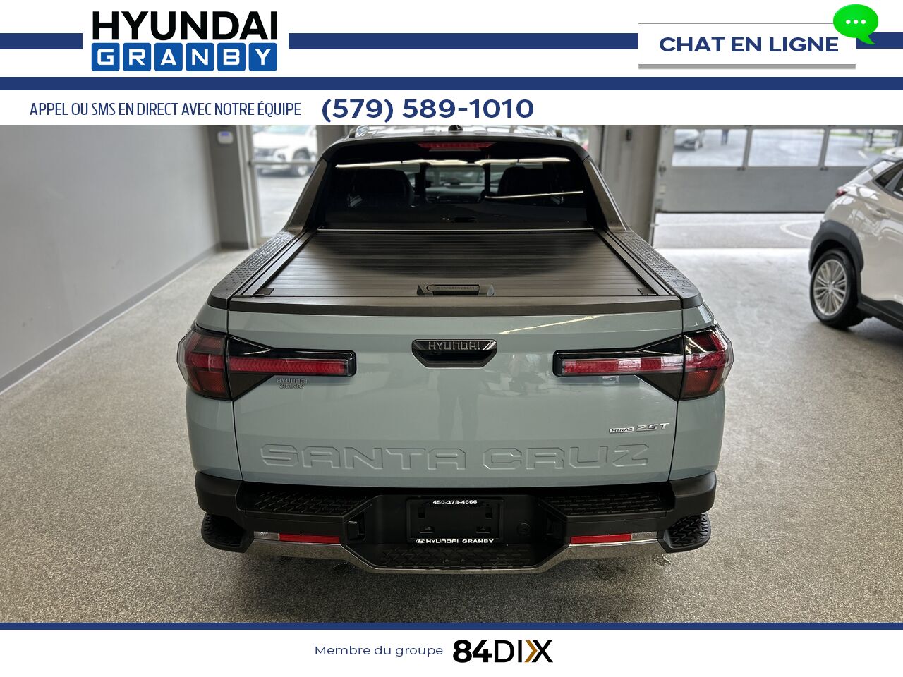 Hyundai Santa Cruz 2022 Bleu Granby - photo #5