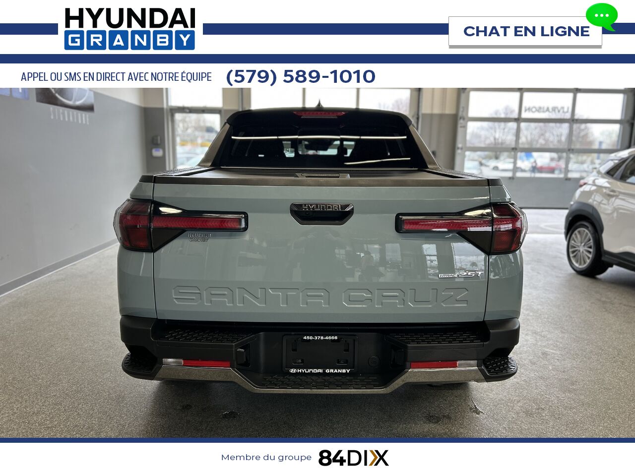Hyundai Santa Cruz 2022 Bleu Granby - photo #6