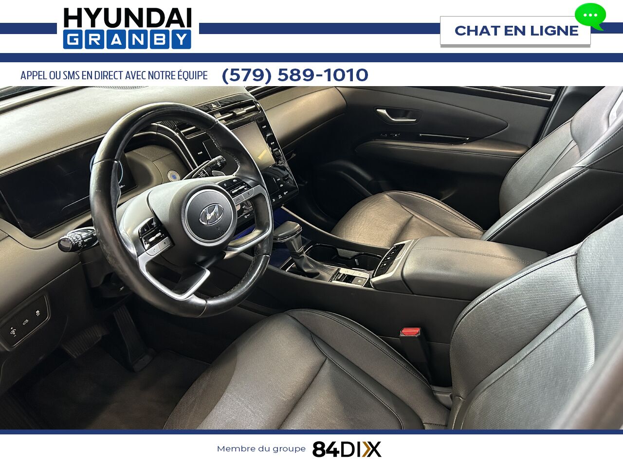 Hyundai Santa Cruz 2022 Bleu Granby - photo #9